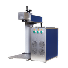 High efficiency fiber laser marking machine engraving machine mini portable for steel aluminum metal 20w 30w 50w 100w